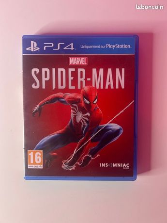 Spider-Man Marvel PS4 – Jeu en boîte