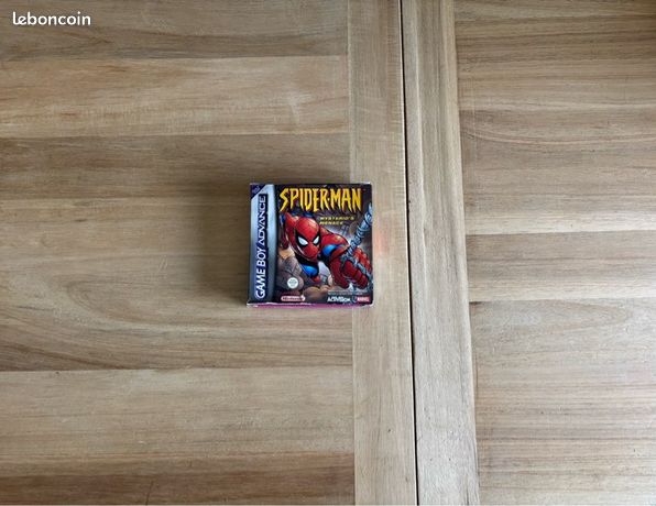 Spider-Man mysterio’s menace Nintendo Gameboy advance en boîte