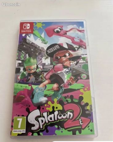 Splatoon 2 et rangement de carte Nintendo