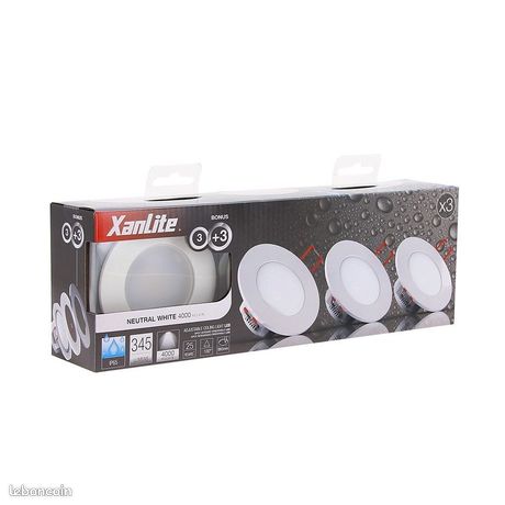 Spot LED Etanche IP65 Salle de bain Xanlite