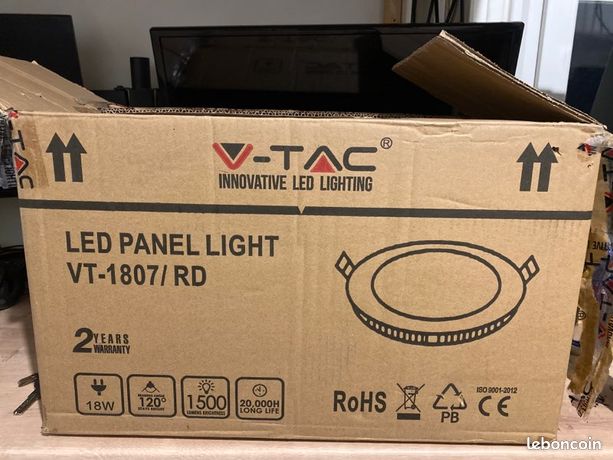 Spots LED blanc 18w 1500 lumens