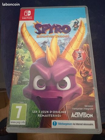 Spyro reignited trilogy Switch
