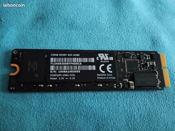 SSD apple 256 gigas