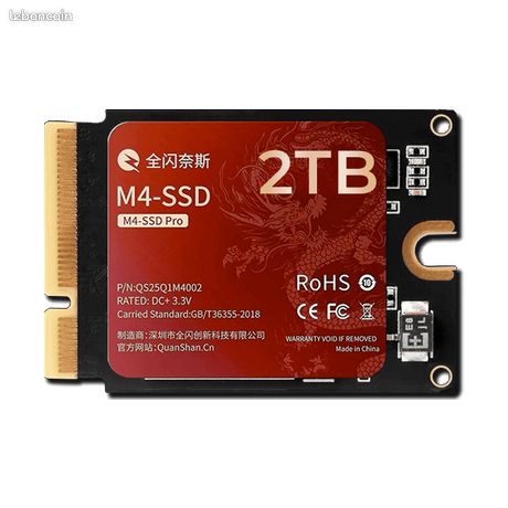 SSD interne 2 To pour Mac Mini M4 limitée dans le temps