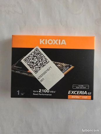 SSD Kioxia Exceria G2 1 To Urgent