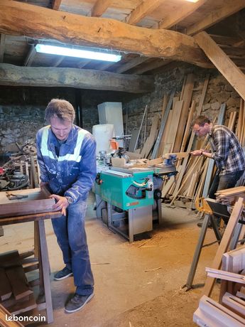 Stages de travail du bois