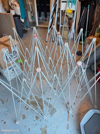 Stand d'exposition pliable aluminium