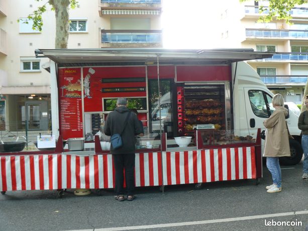 Stand Rôtisserie & Plats Cuisinés Ambulante Complet