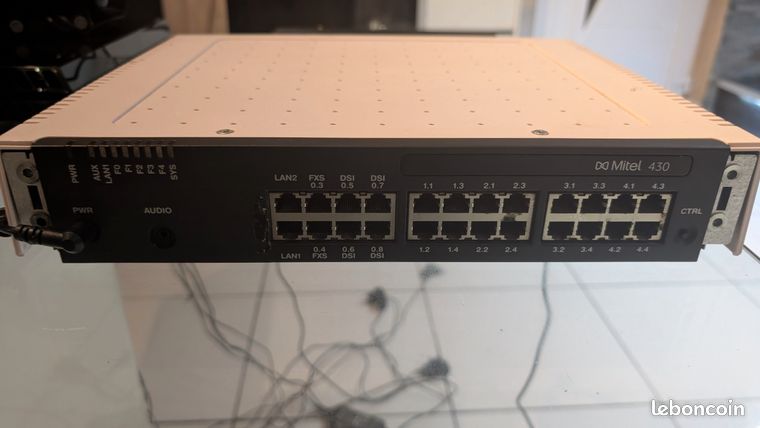 Standard Téléphonique IP PABX Mitel Aastra 430 - Serveur de Communication MiVoice Office 400