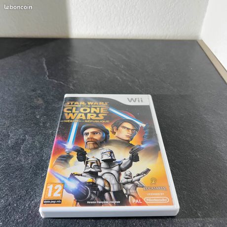 Star wars the clone wars les heros de la république Wii
