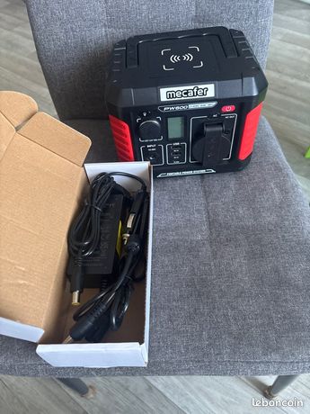 Station d'énergie lithium 600 W - PW600 - Mecafer neuve