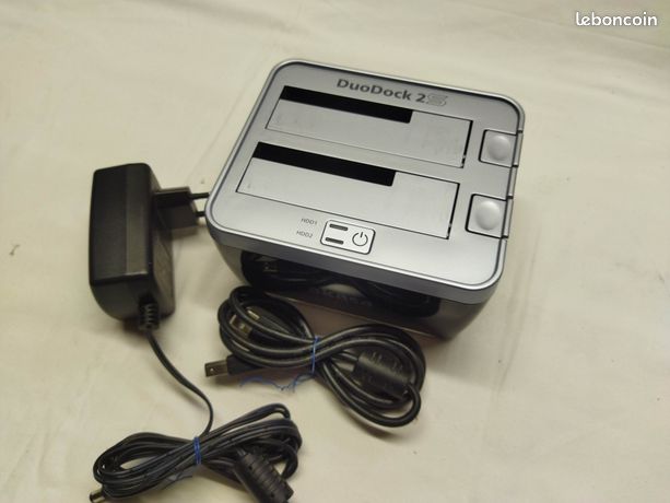 Station d'accueil DuoDock 2S USB 3.0 AKASA