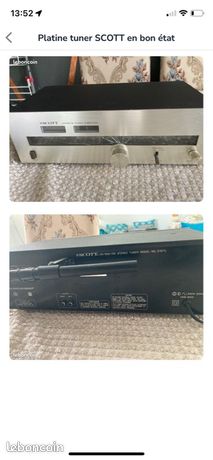 Stéréo tuner SCOTT 510 TL fonctionne très bien État Voir photos