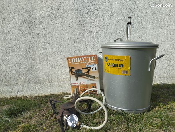 Stérilisateur bocaux avec réchaud gaz