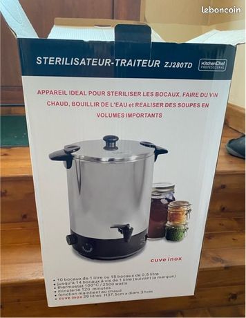 Stérilisateur électrique + lot de bocaux