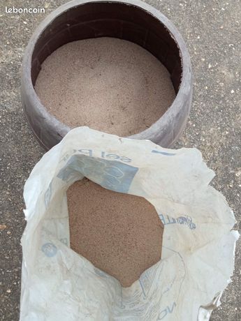 Stock de sable de sablage