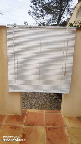 Store alu blanc 120 cm