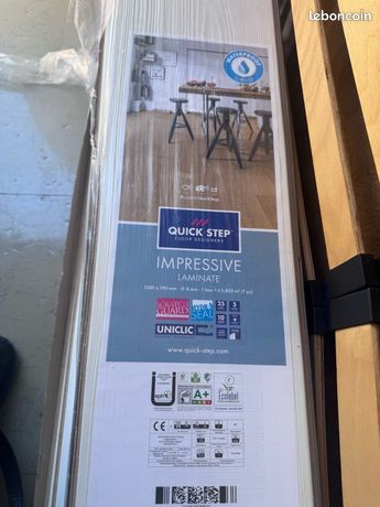 Stratifié / parquet blanc