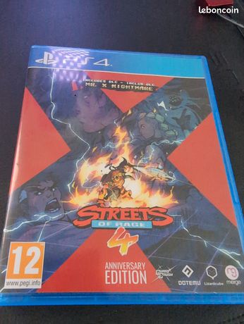 Streets Of Rage 4 Anniversary Edition PS4
