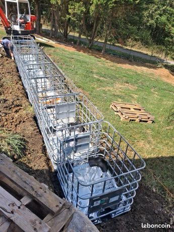 Structures soutènement enrochement