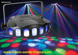 Super effets / Jeux de lumière à led "neuf" Sono . La paire