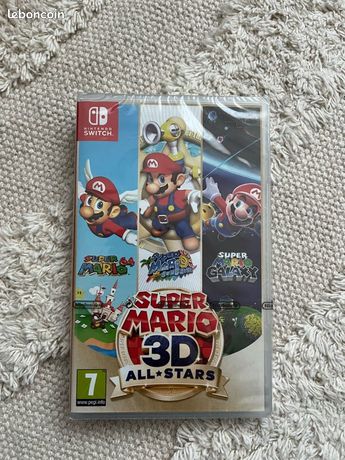 Super mario 3d all stars sous blister officiel