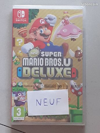 Super mario bros deluxe switch SOUS BLISTER