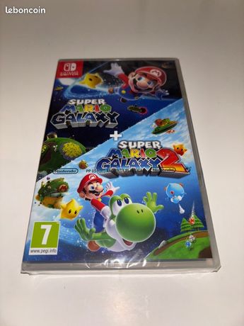 Super Mario galaxy+ super Mario galaxy 2 blister/ neuf / à saisir