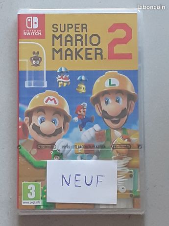 Super mario maker 2 switch SOUS BLISTER