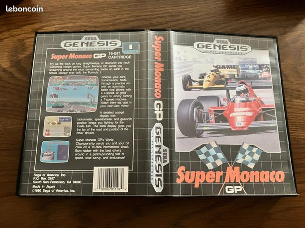 Super monaco GP Sega Mega Drive