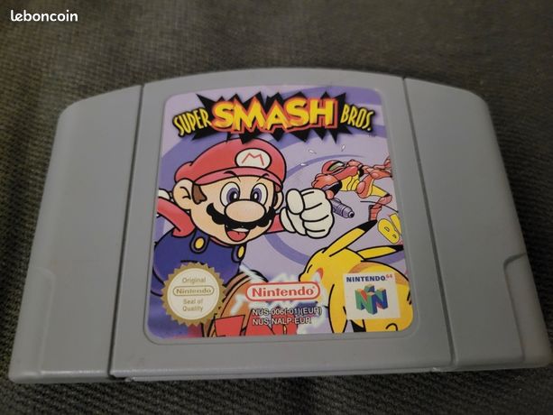 Super smash bros nintendo 64 TBE