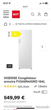 Super congélateur no frost tiroirs