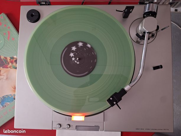 SUPERBE platine vinyle JAPAN VINTAGE 80' DD SONY PS-T 15, Semi-automatique, cellule SONY XL 15 diamant NEUF