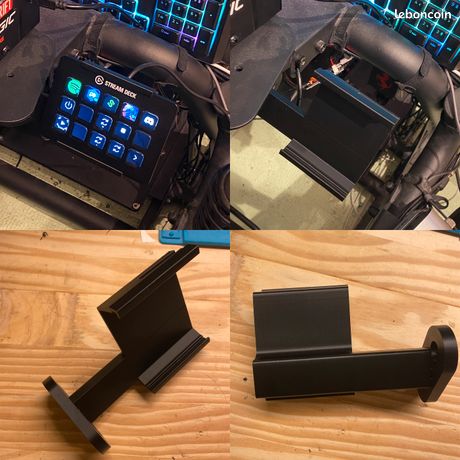 Support de stream deck mk2 XL pour châssis Oplite GTRS3 8