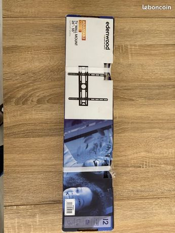 Support mural EDENWOOD TV de 66 à 140 cm 12 inclinable