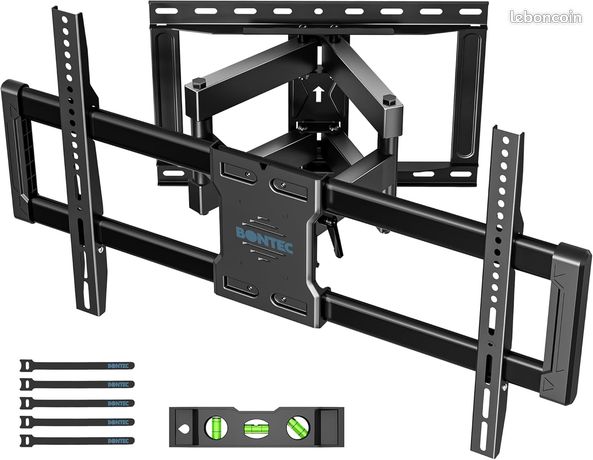 Support Mural TV orientable pour Téléviseurs de 37-85 Pouces NEUF montage possible voir descriptif