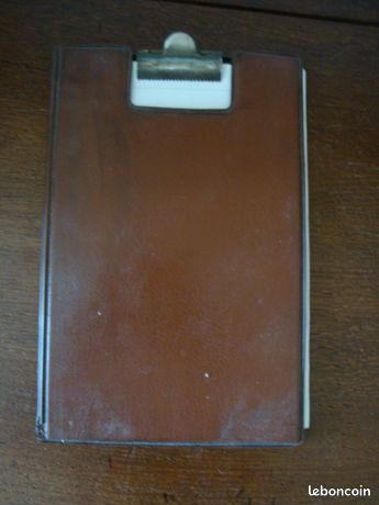 Support Porte-bloc note avec rabat