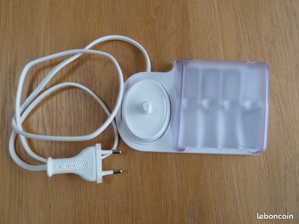 Support porte-brosse à dents + chargeur Oral b