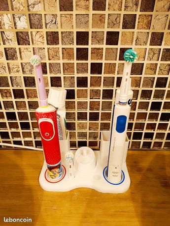 Support pour 2 brosses a dents électrique Oral-B