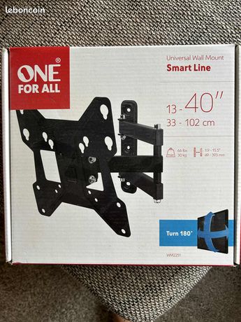 Support TV one for all de 13 à 40 pouces