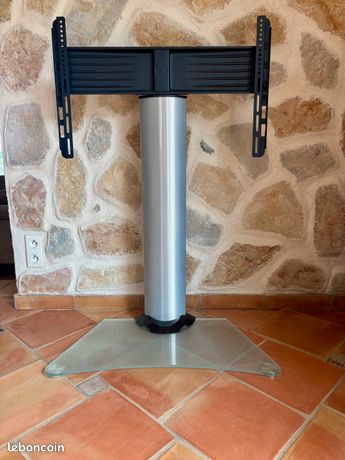 Support tv pied central