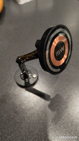 Support voiture/chargeur téléphone sans fil 15w