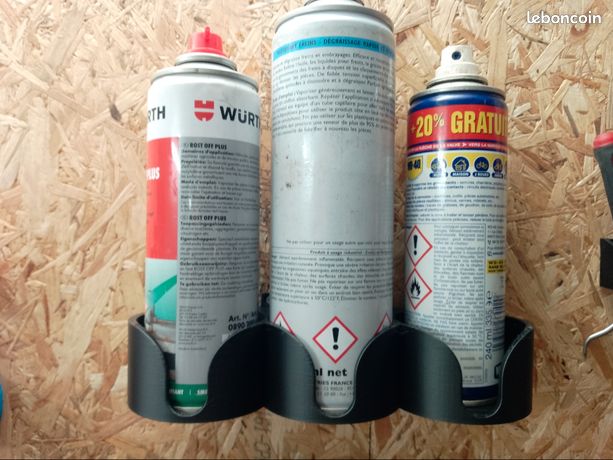 Support mural 3 aerosols