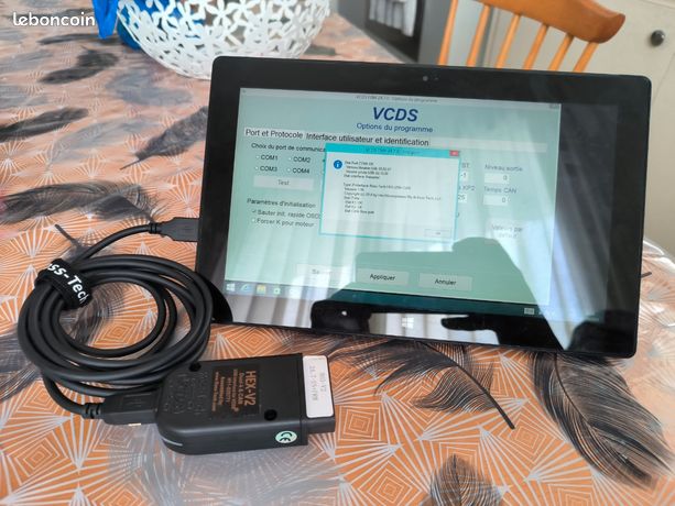 Surface pro + Vcds