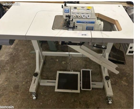 Surjeteuse double point de chaînette KINGTEX
