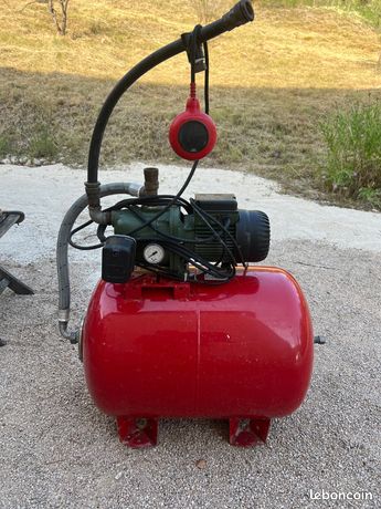 Surpresseur 100 L avec pompe pour eau potable
