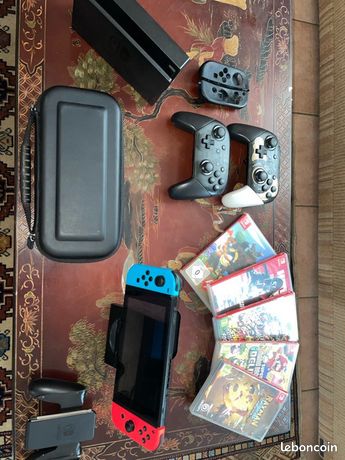 Switch 1 avec jeux et manettes