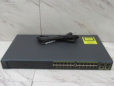 Switch Cisco catalyst WS-C2960-24TC-L ou 2960G