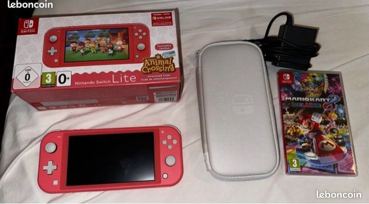 Switch lite rose