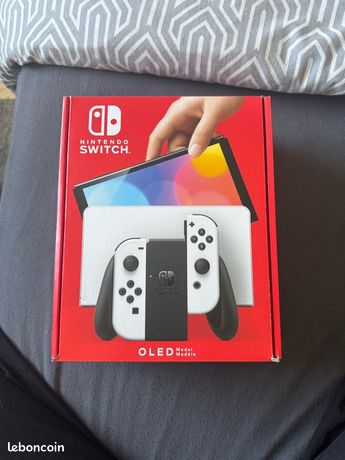 Switch oled 64g 2 joy con + centrale